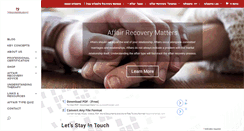 Desktop Screenshot of infidelityrecoveryinstitute.com